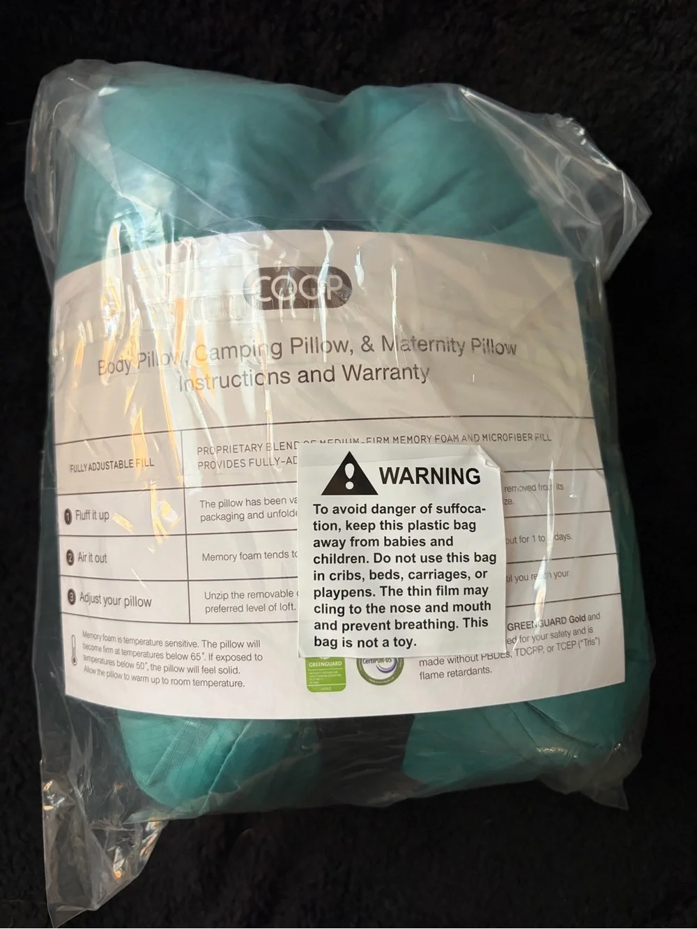 Original Travel/Camping Pillow - with travel bag